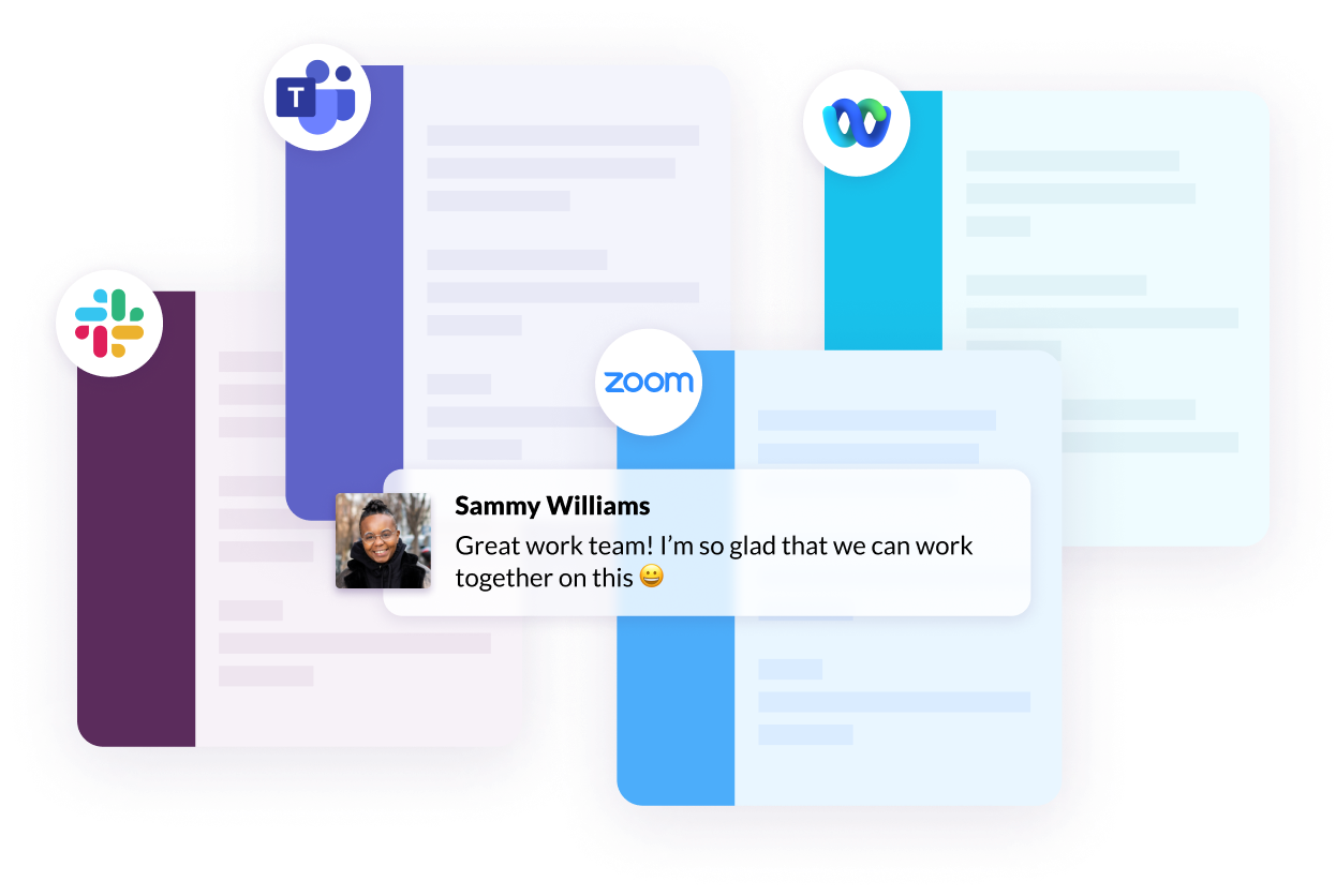 Microsoft Teams, Slack, Webex, Zoom collaborate with customers